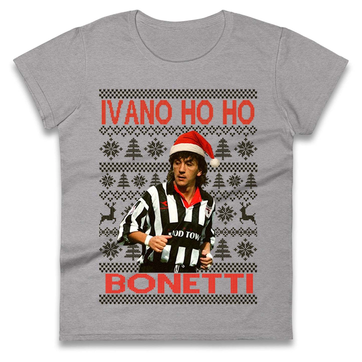 Grimsby Town Christmas Ladies T Shirt