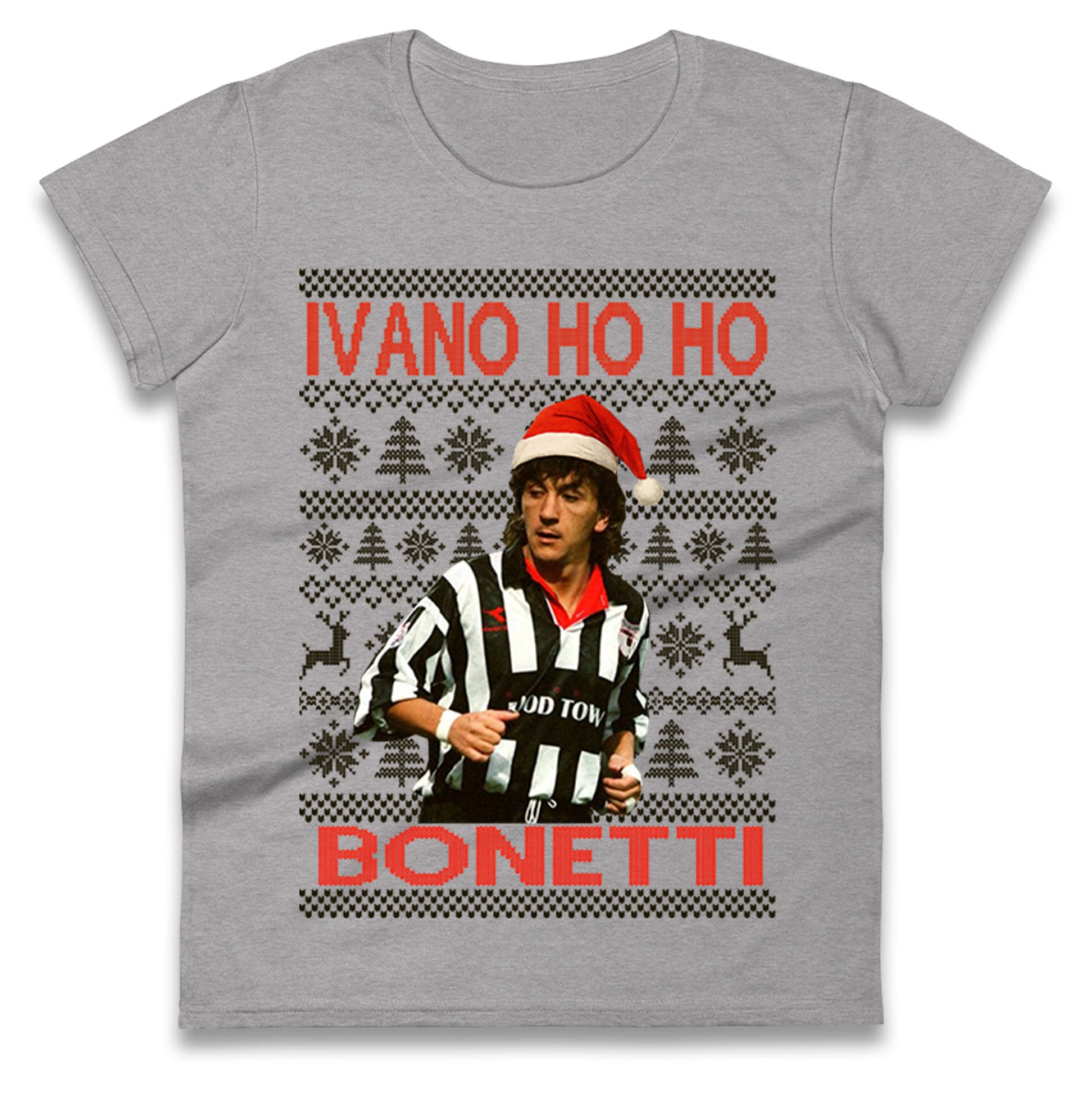 Grimsby Town Christmas Ladies T Shirt