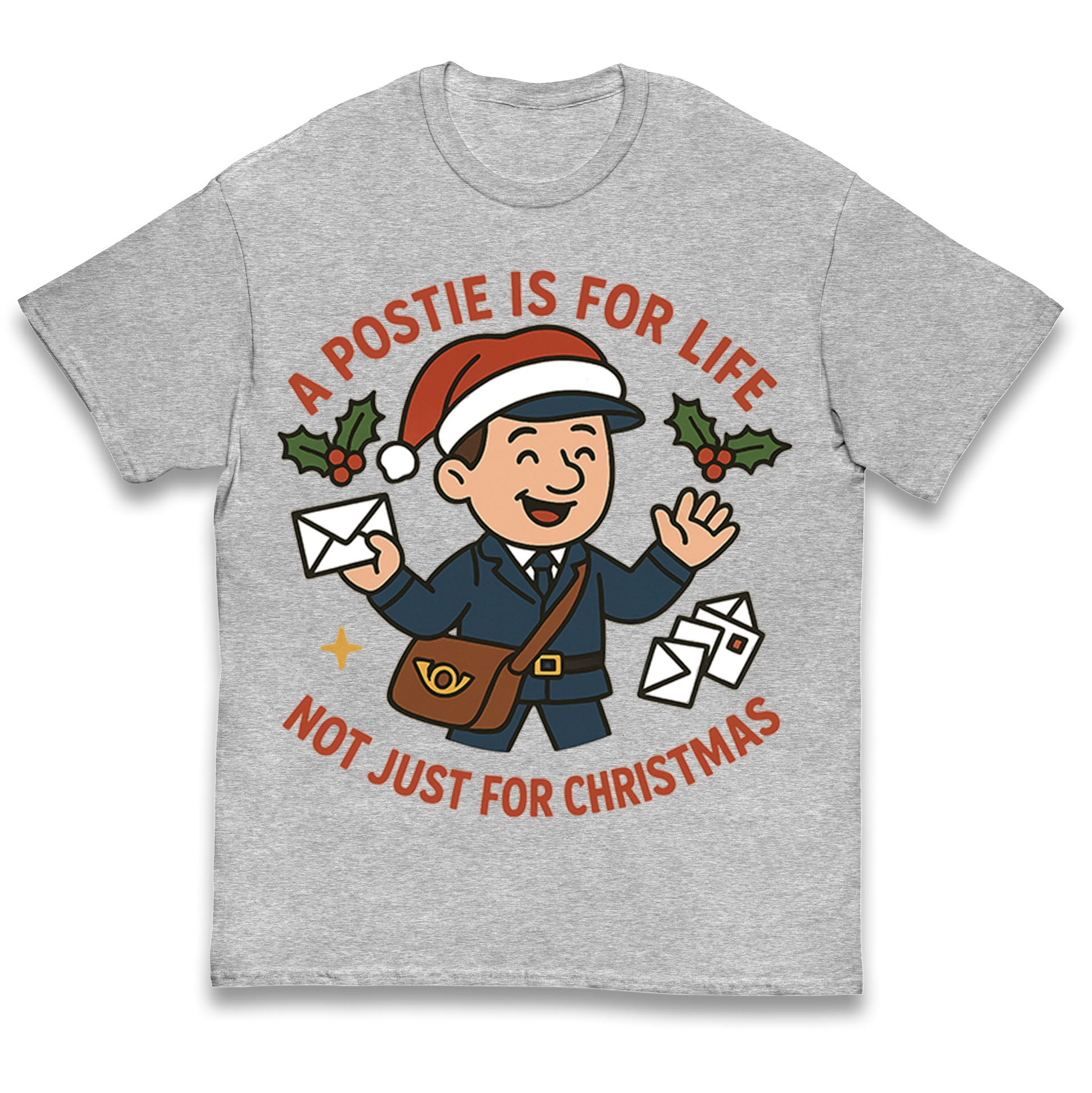 Postie Christmas Kids T Shirt