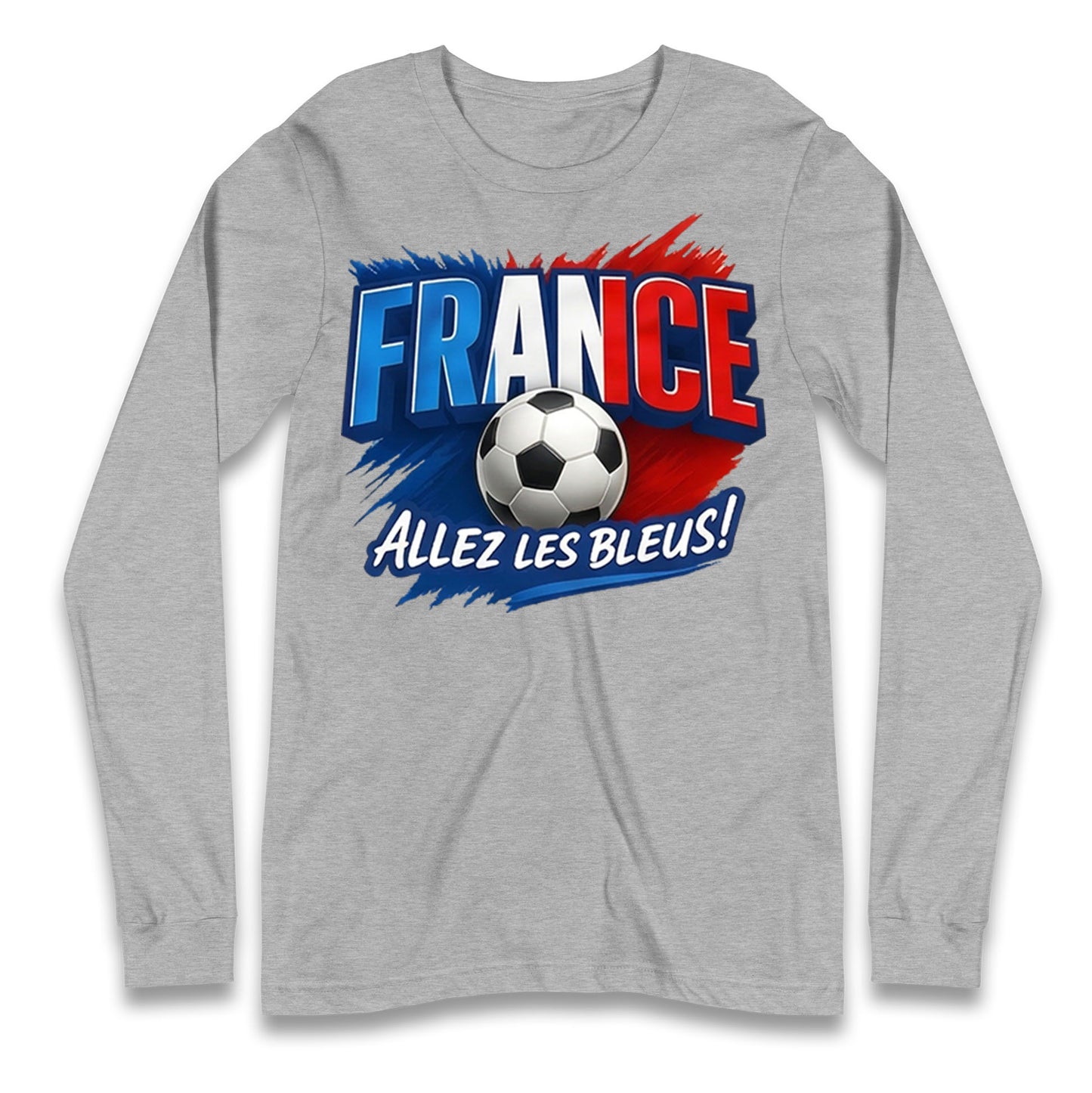France Retro World Cup Longsleeve T Shirt