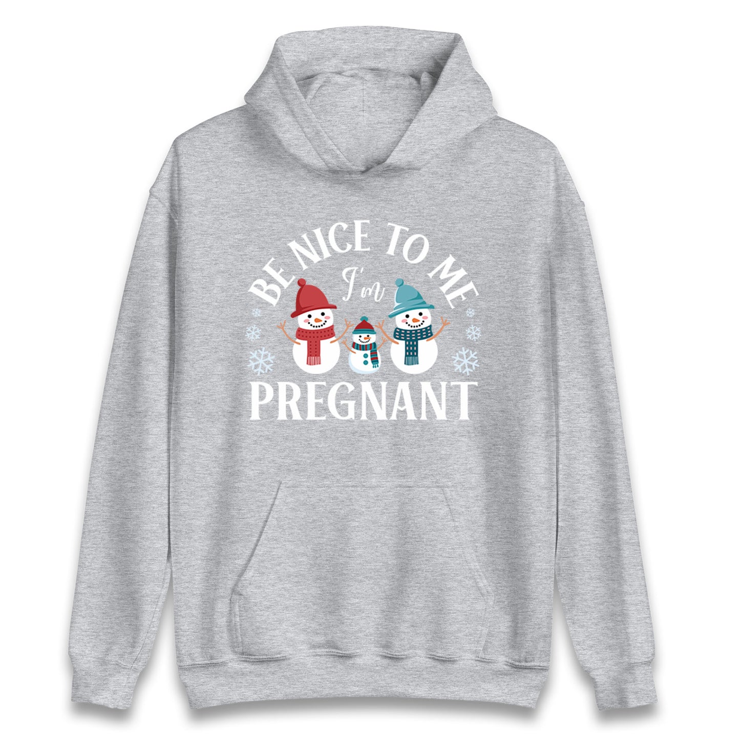 Pregnant At Christmas Hoodie