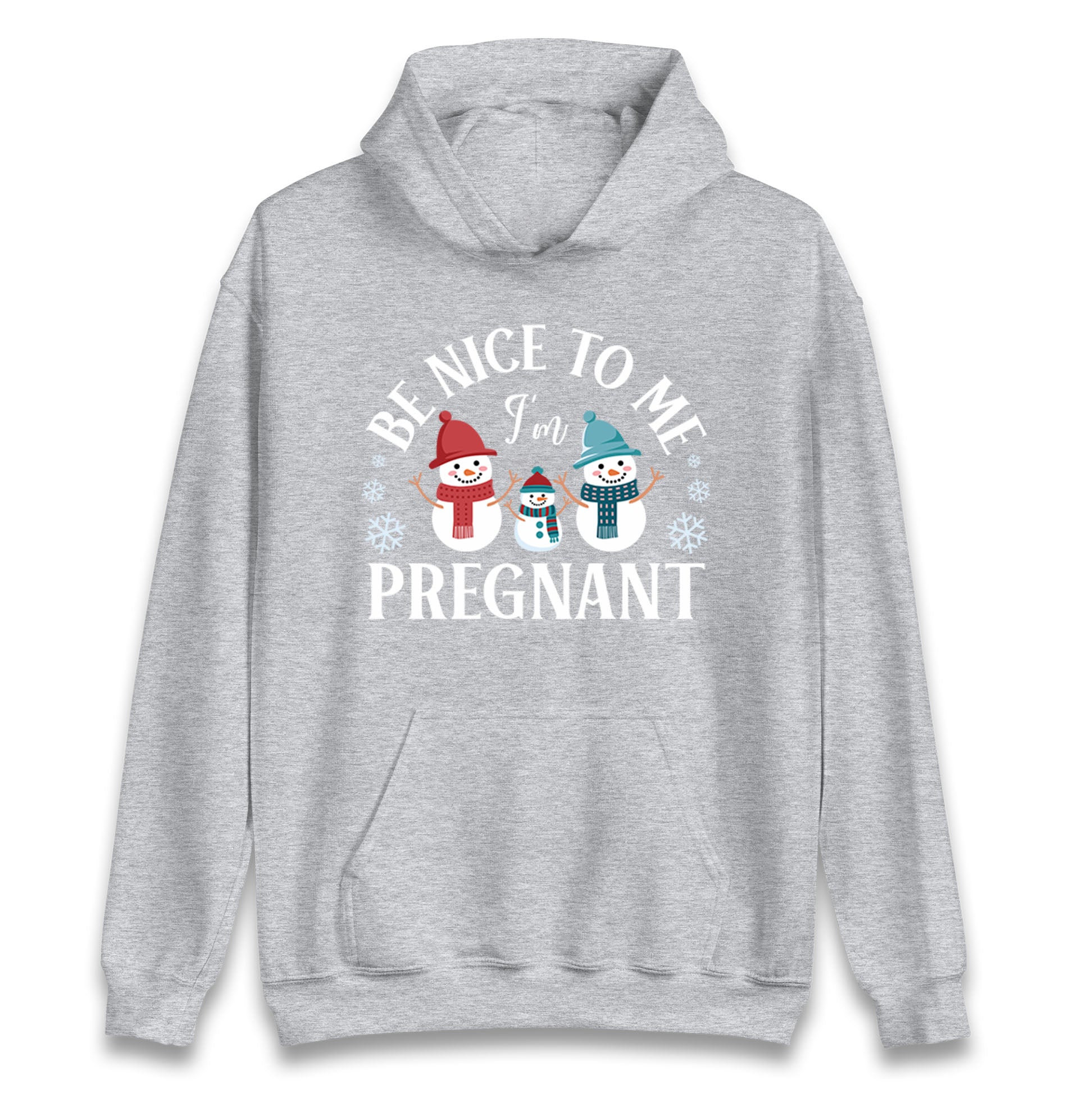 Pregnant At Christmas Hoodie