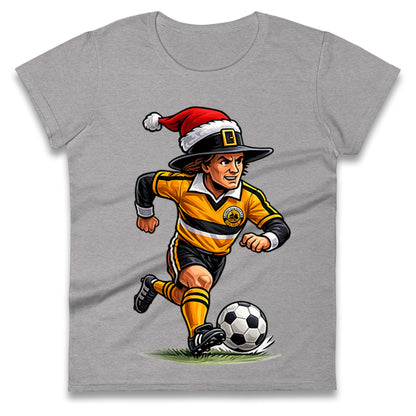 Boston United Christmas Ladies T Shirt 