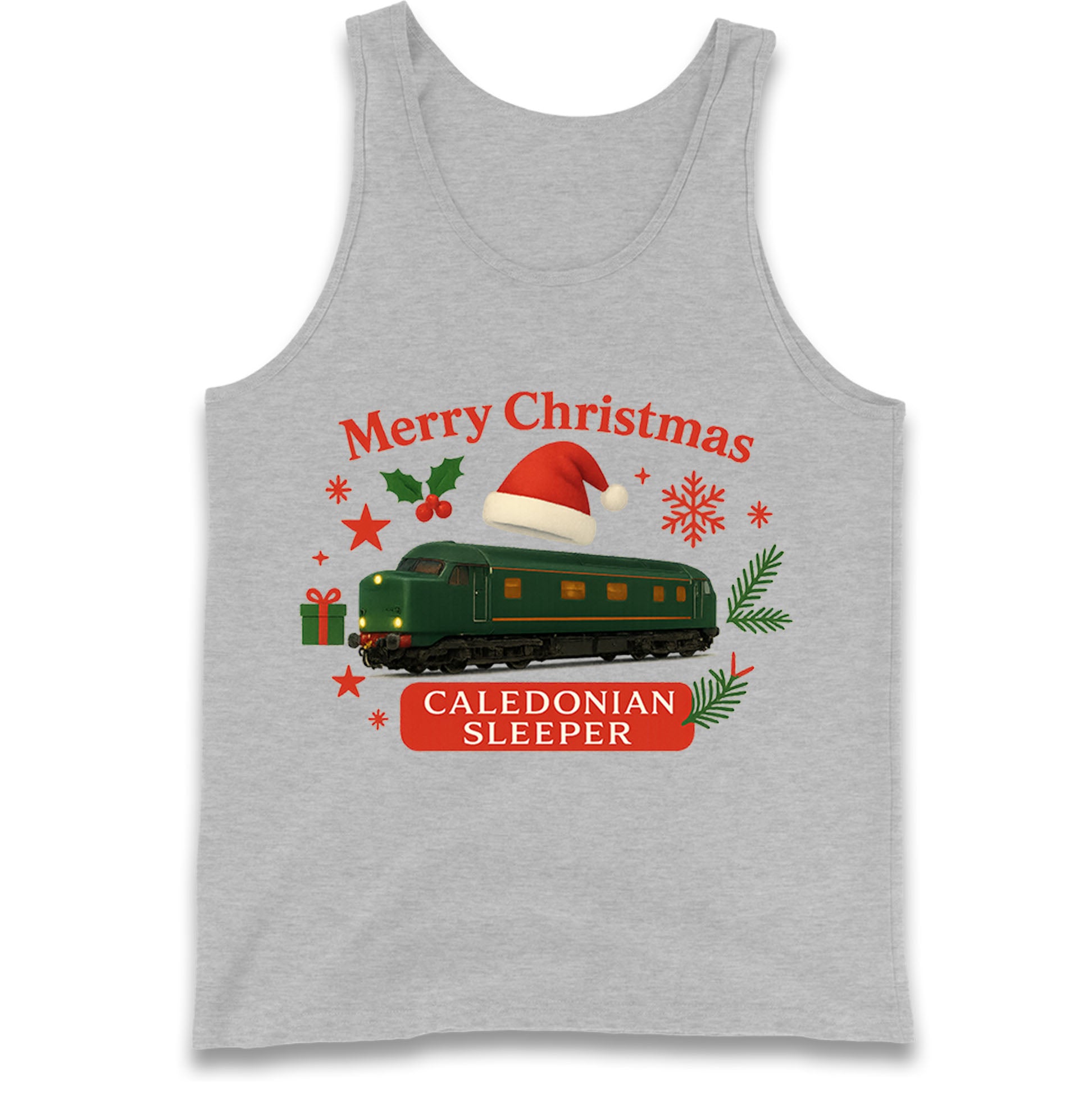 Caladonian Sleeper Christmas Tank Top