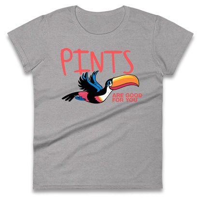 Pints Are Good For You Guinness Ladies T Shirt