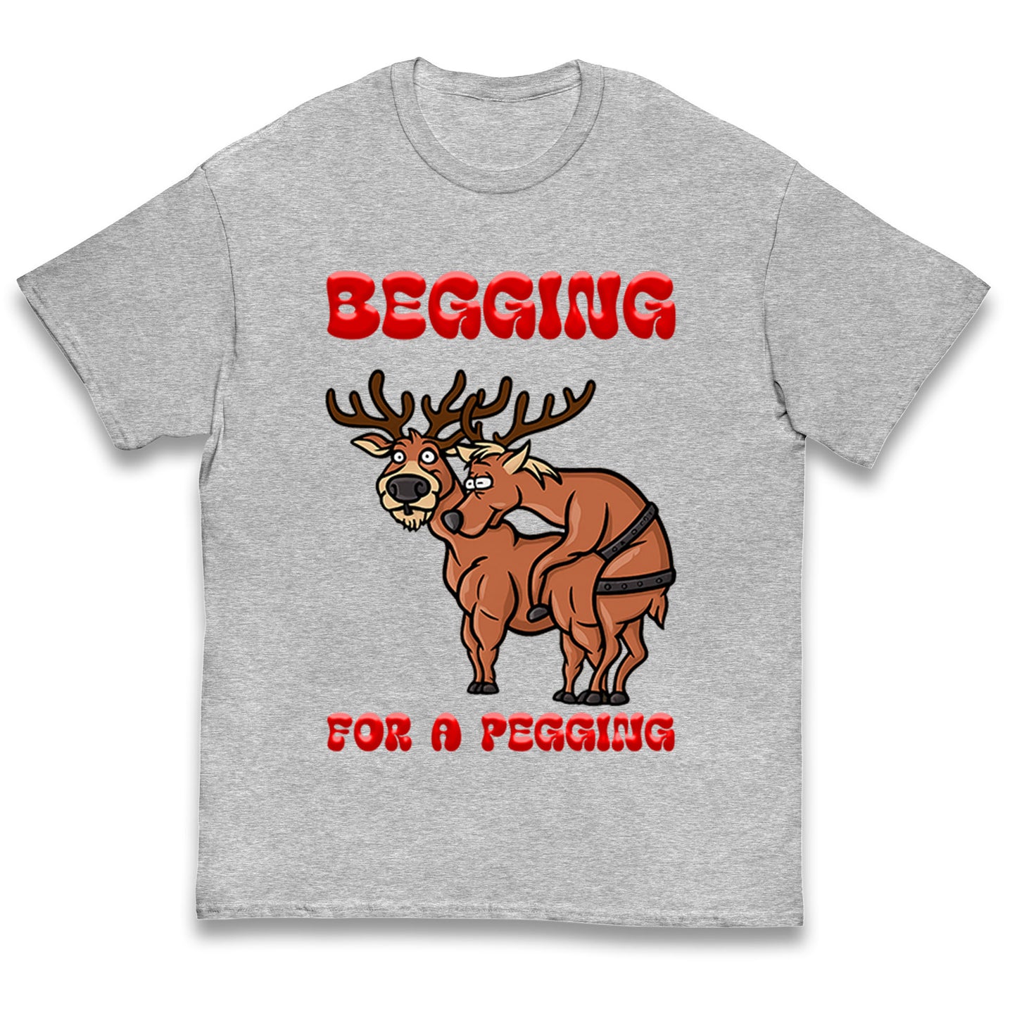 Deer Christmas Kids T Shirt
