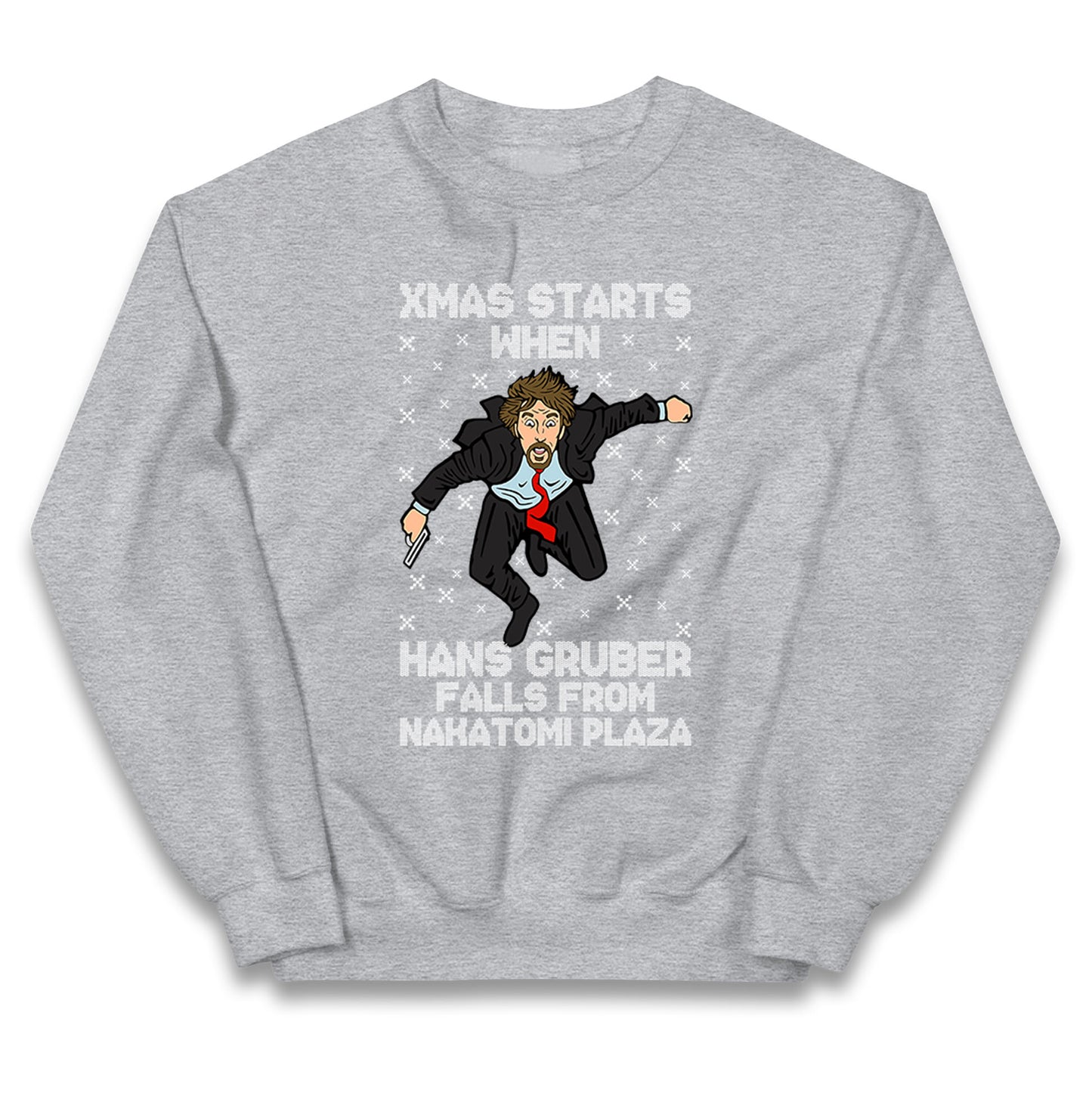 hans gruber falling jumper