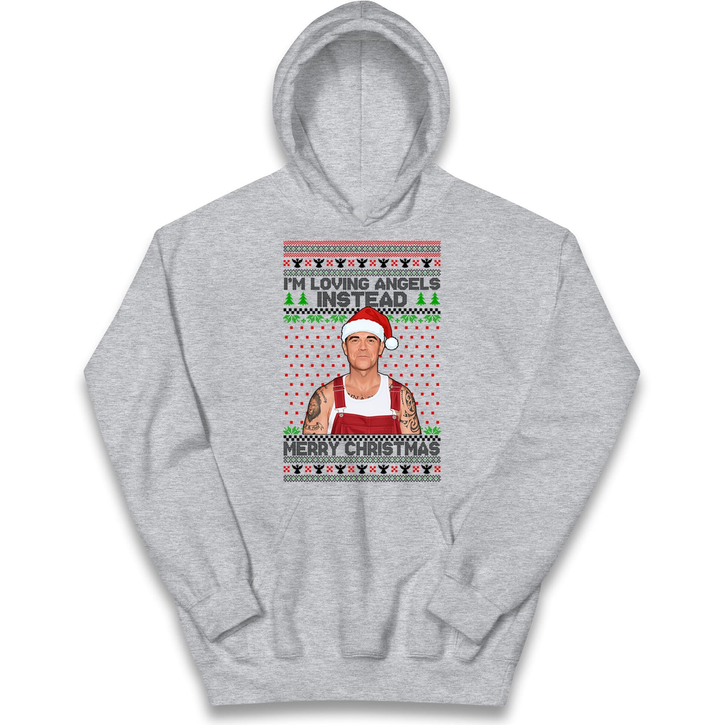 Robbie Williams Christmas Kids Hoodie