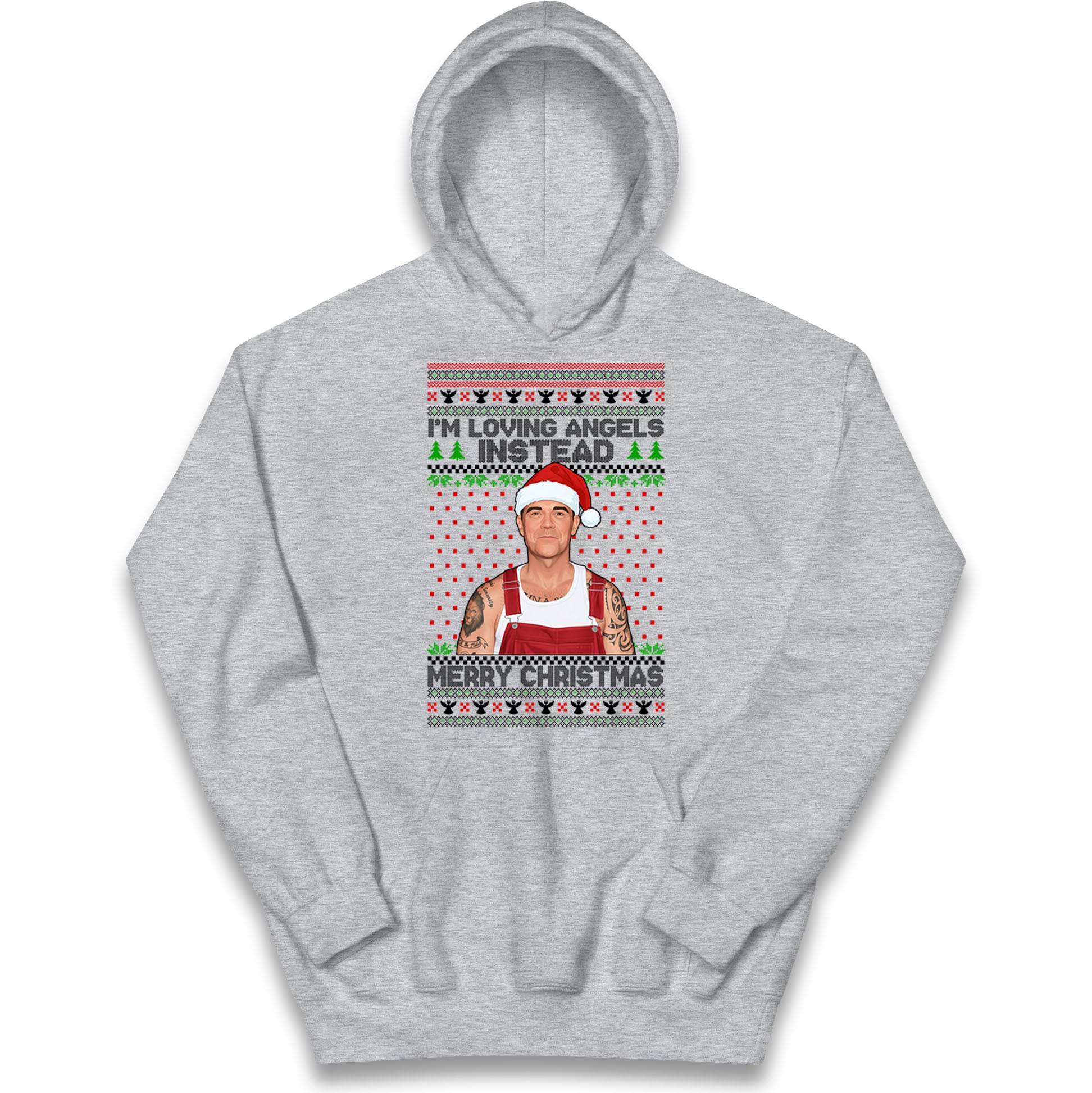 Robbie Williams Christmas Kids Hoodie