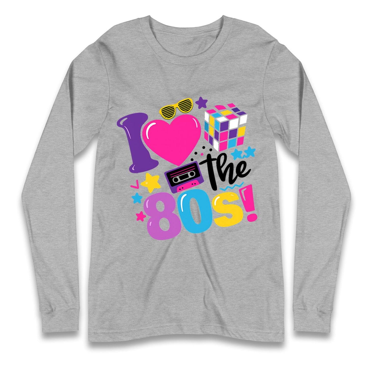 I Love The 80's Longsleeve T Shirt