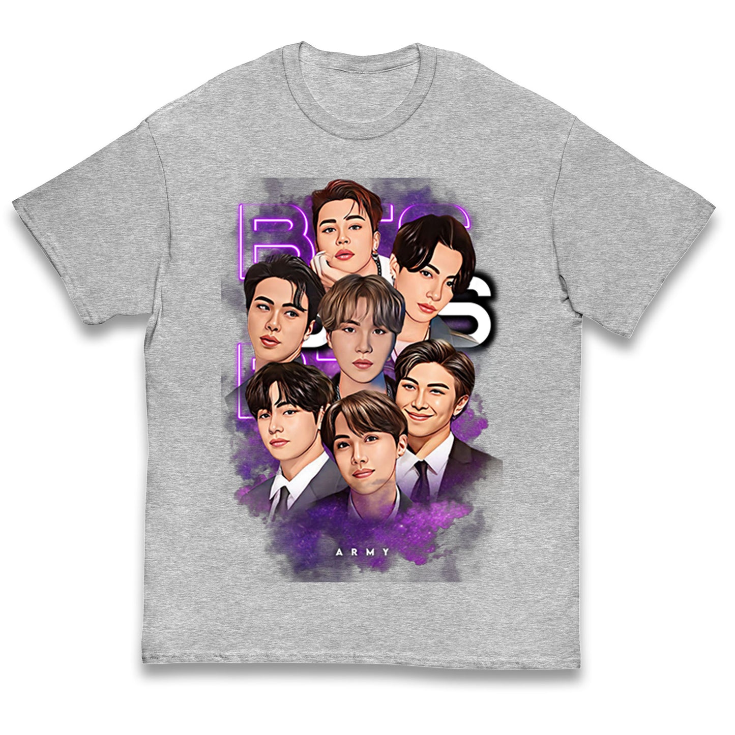 BTS K POP Kids T Shirt 