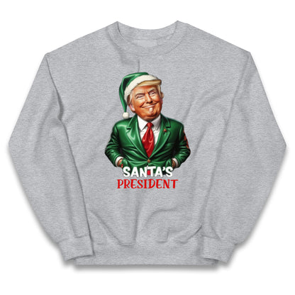 Donald Trump Christmas Kids Jumper