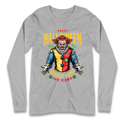 Halloween Clown Longsleeve T Shirt