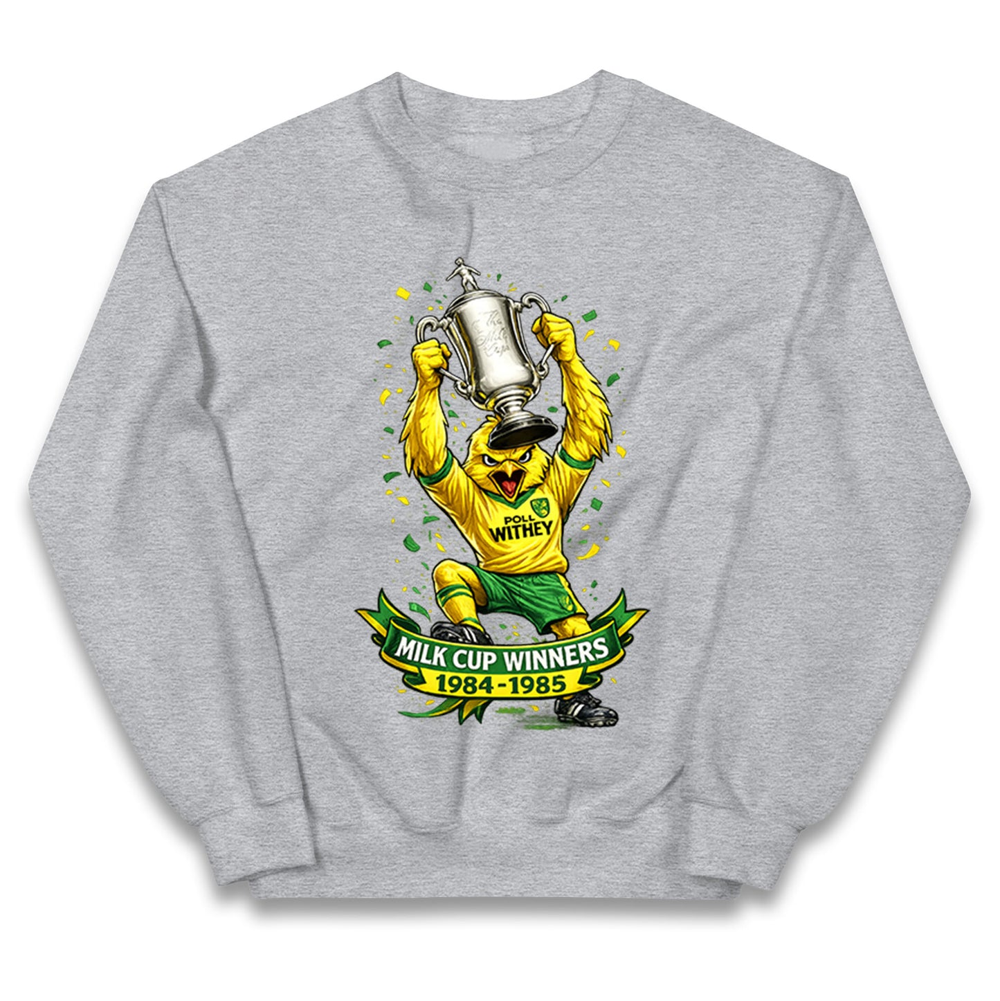 Norwich City Milk Cup Winners Kids Jumper