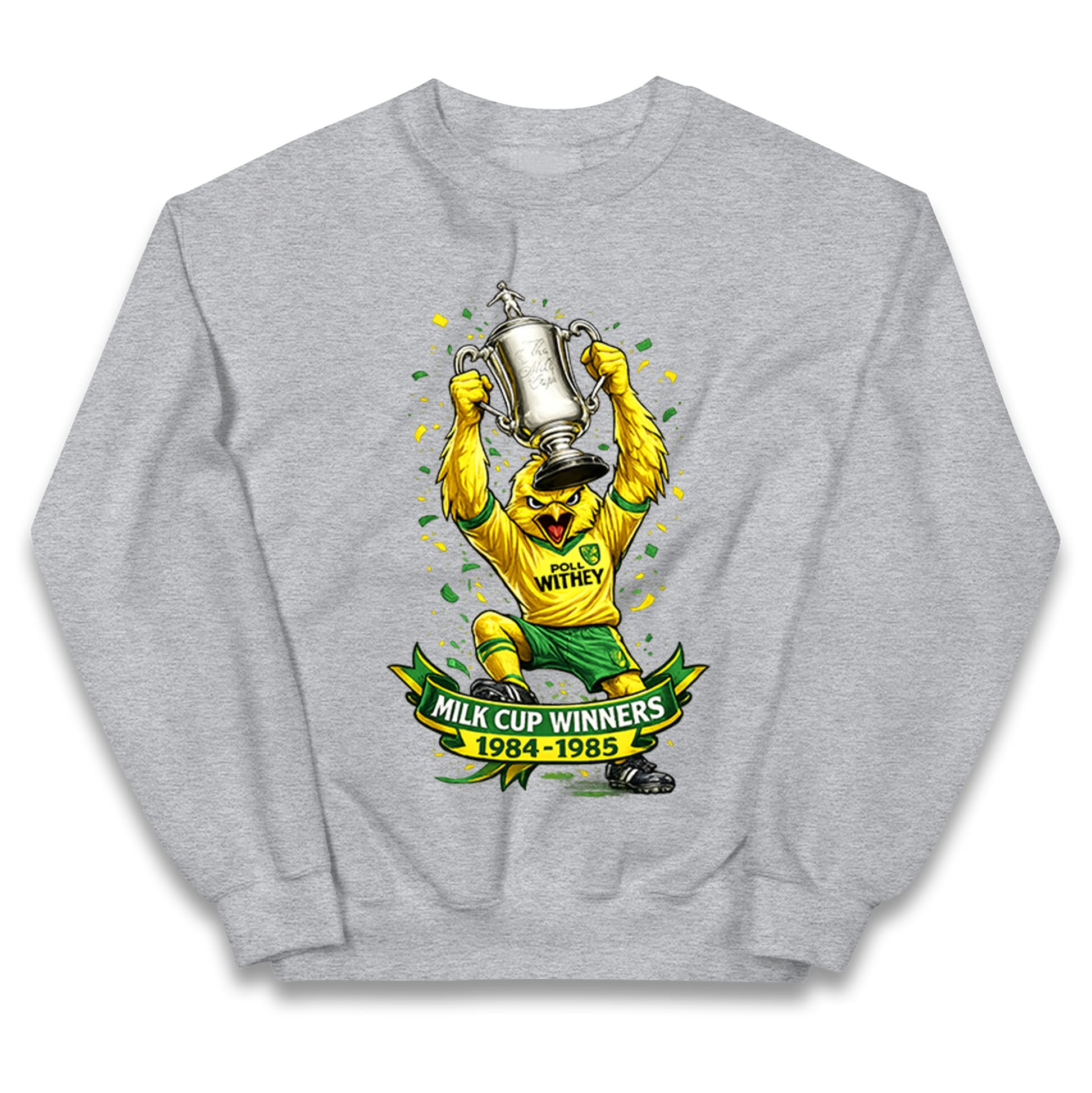 Norwich City Milk Cup Winners Kids Jumper