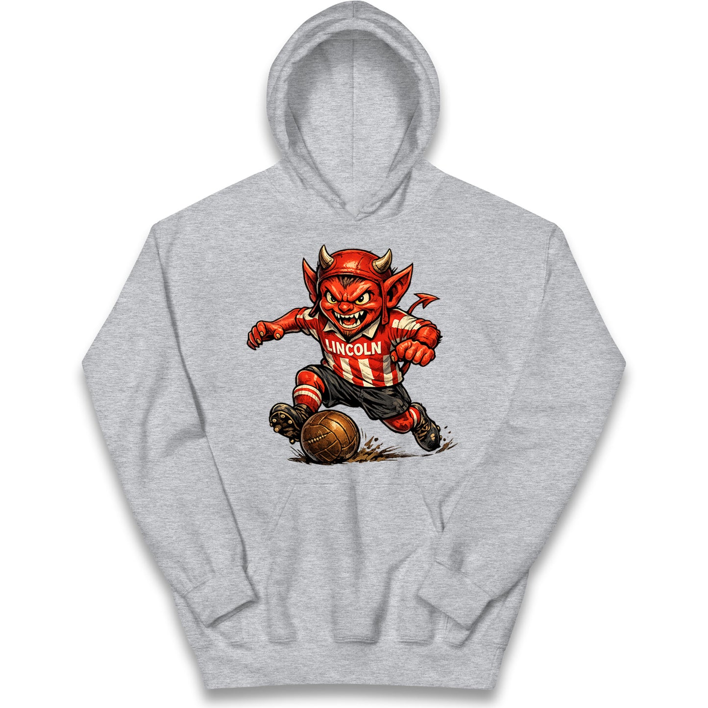 Vintage Lincoln City Kids Hoodie