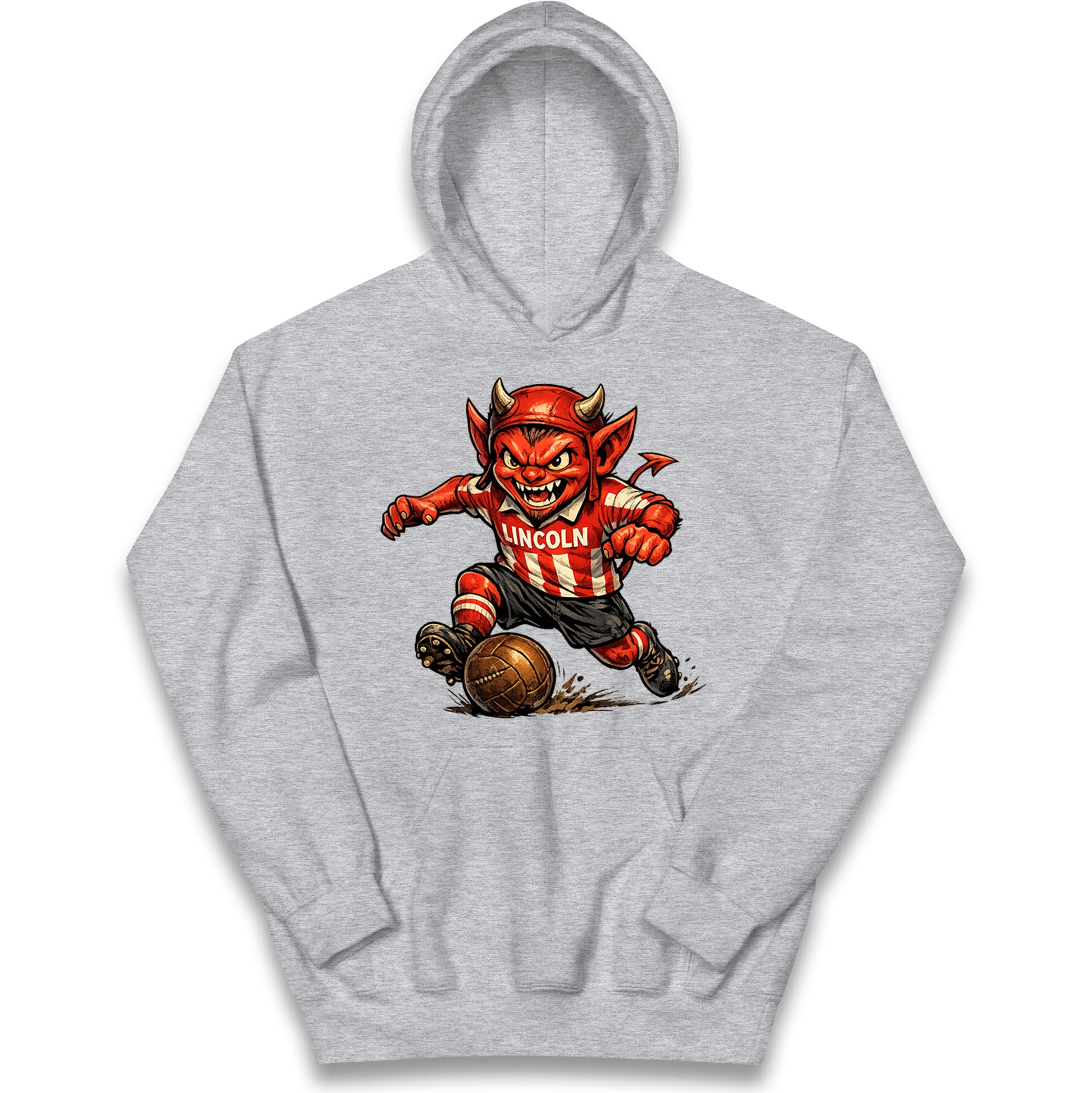 Vintage Lincoln City Kids Hoodie