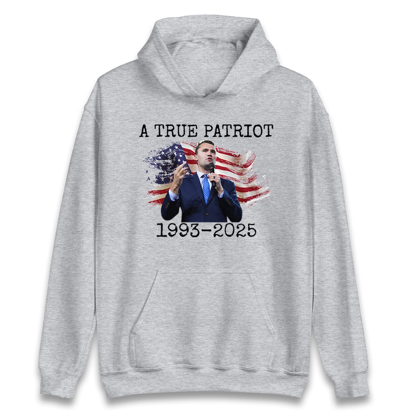 Charlie Kirk Tribute Hoodie