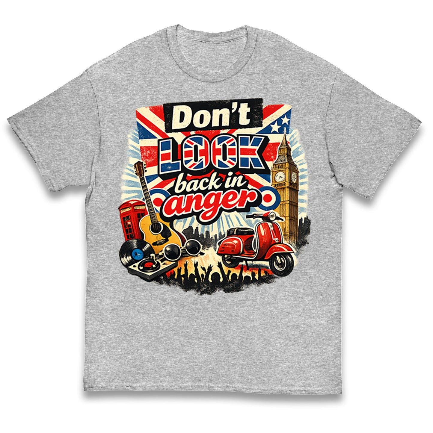Don't Look Back In Anger Kids T Shirt