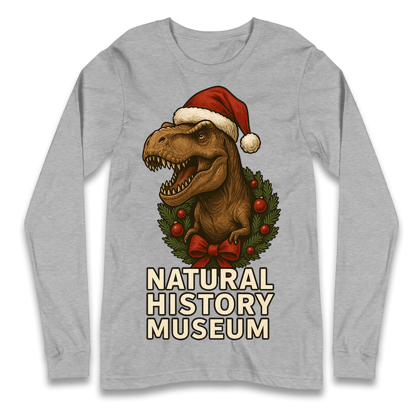 Natural History Museum Christmas Longsleeve T Shirt