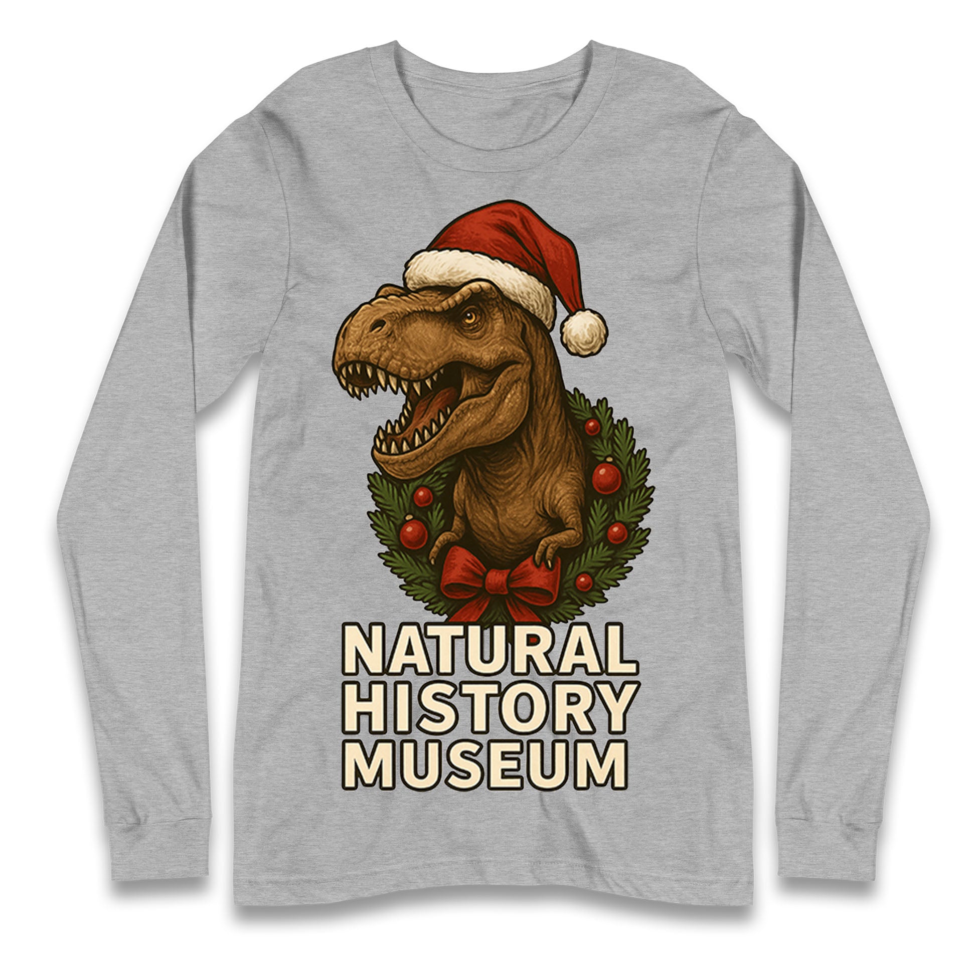 Natural History Museum Christmas Longsleeve T Shirt