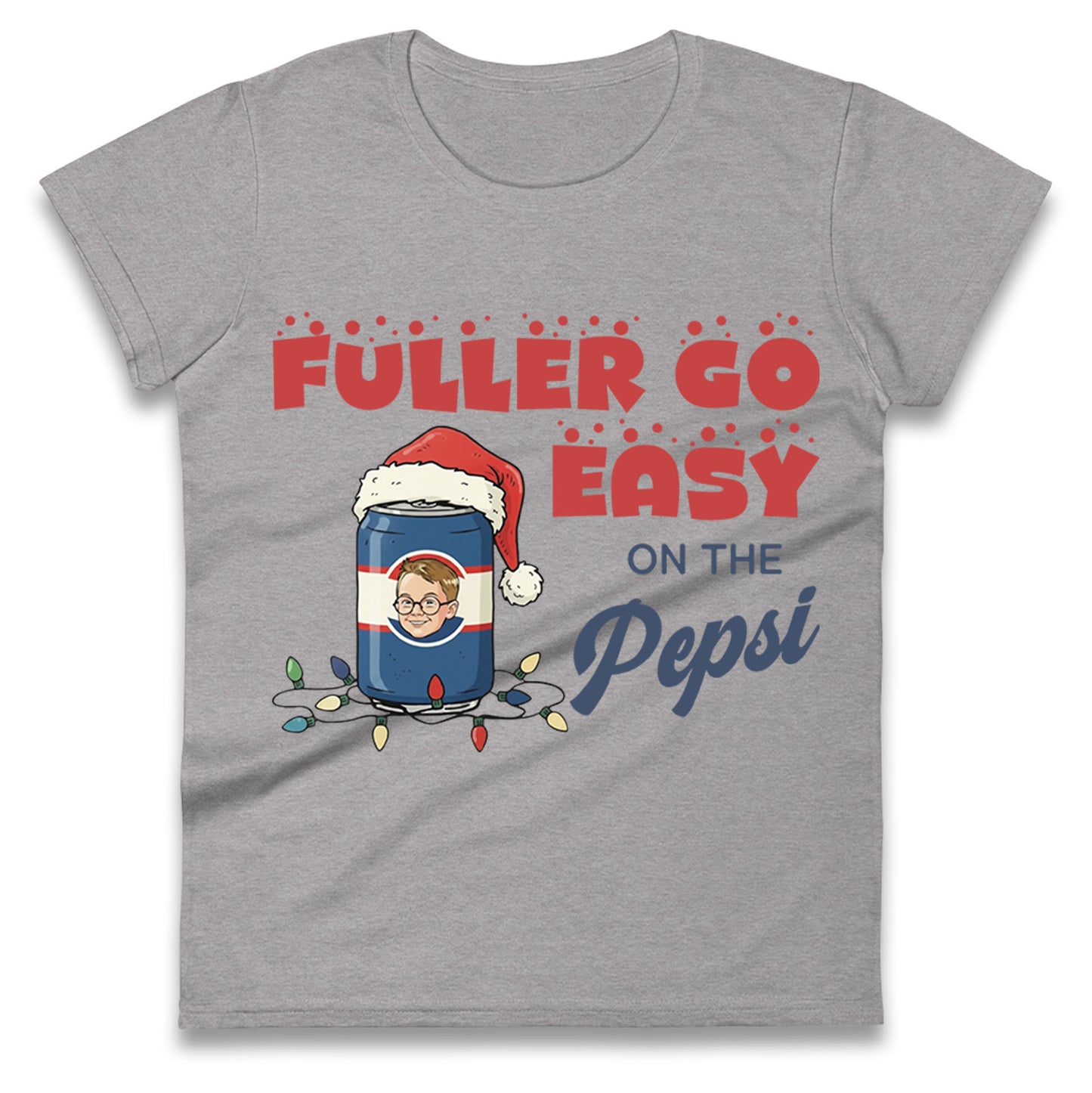 Home Alone Fuller Christmas Ladies T Shirt