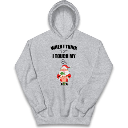 Santa Elf Christmas Kids Hoodie