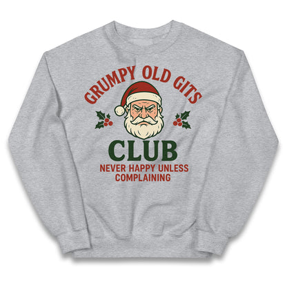 Grumpy Christmas Kids Jumper