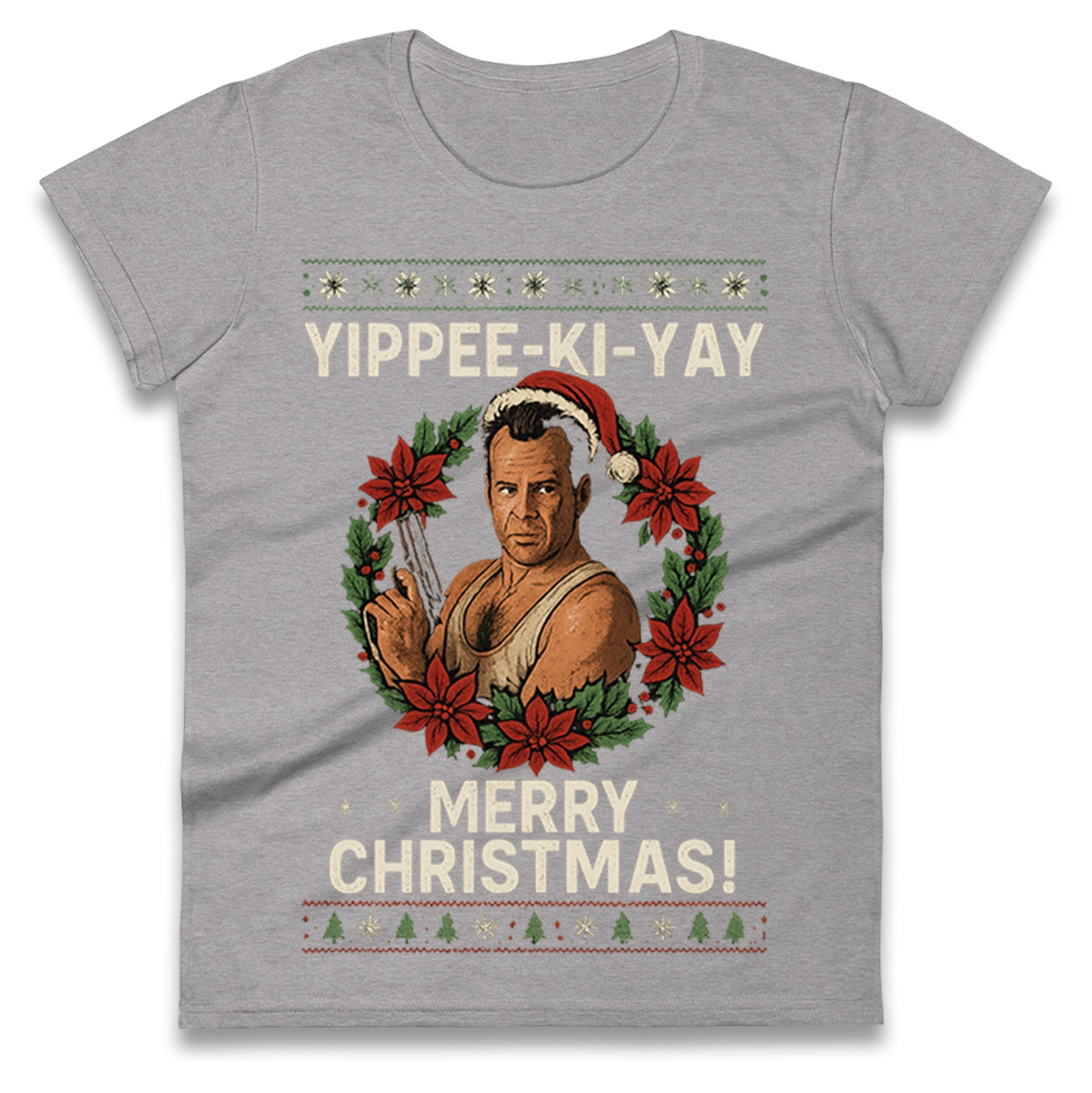Yippee-Ki-Yay Die Hard Ladies T Shirt