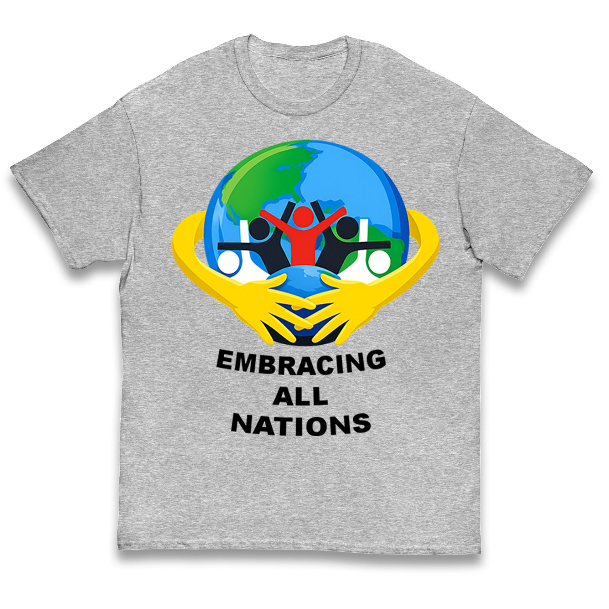 Embracing All Nations Kids T Shirt