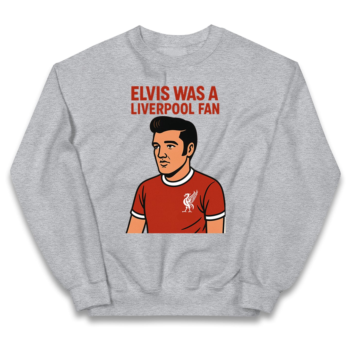 Elvis Presley Liverpool Football Kids Jumper