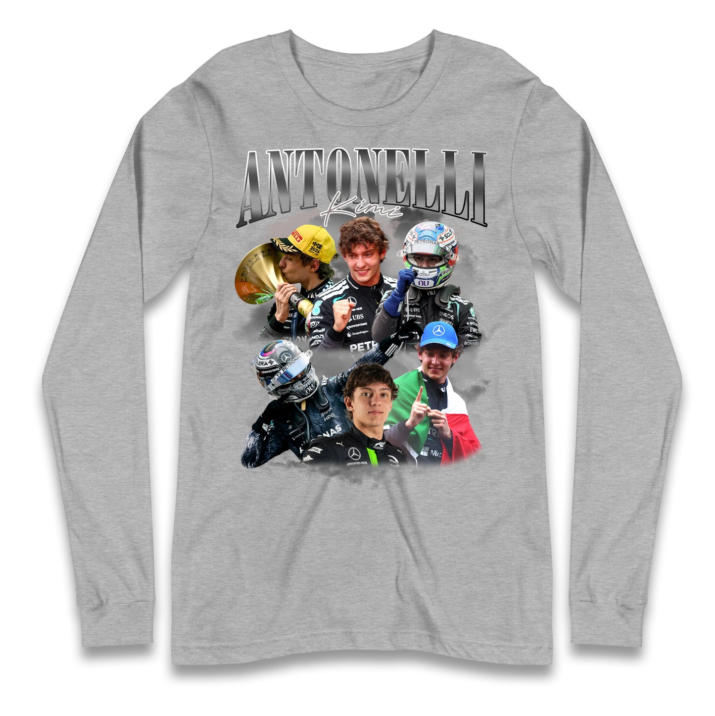 Kimi Antonelli F1 Longsleeve T Shirt