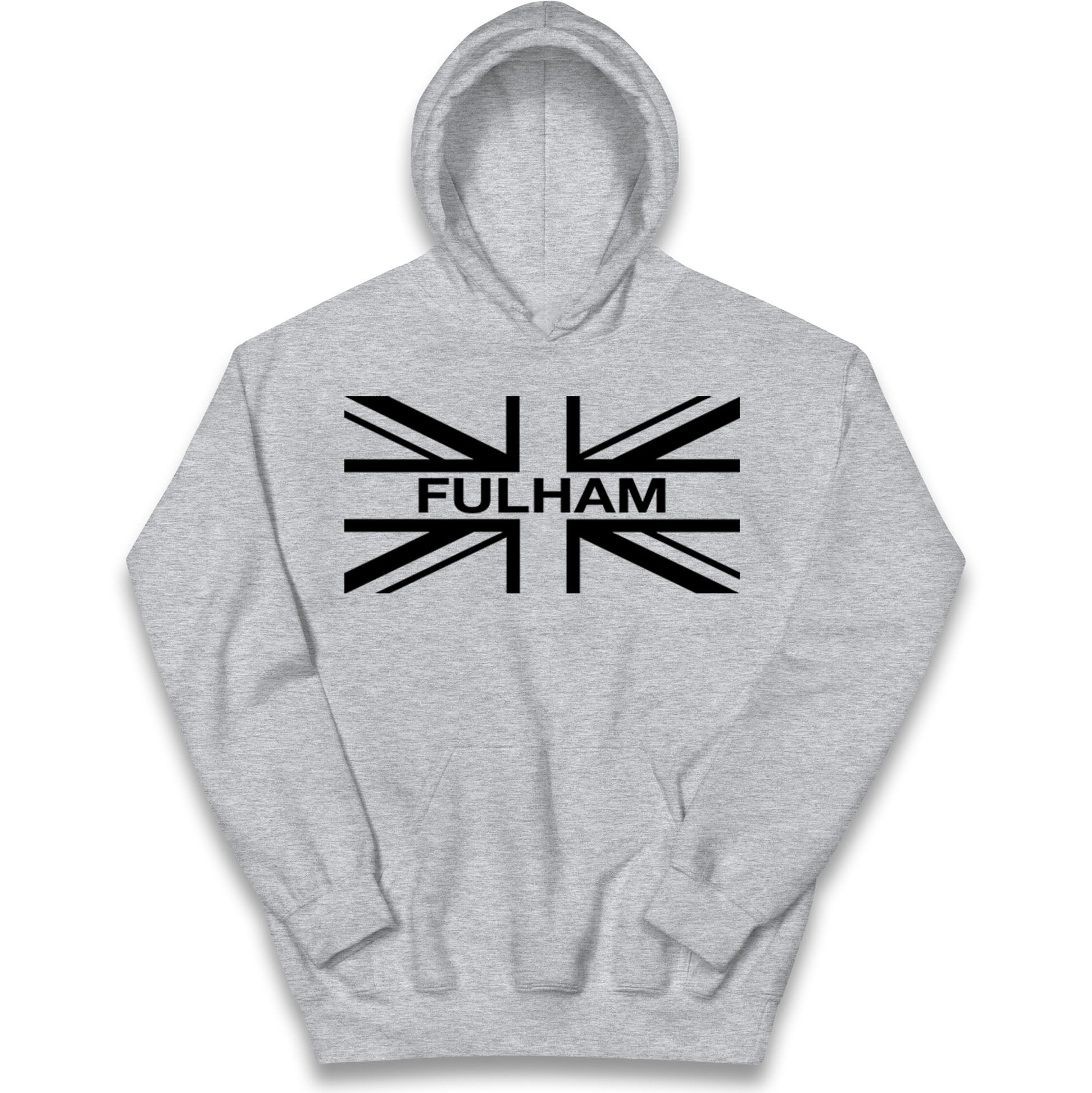 Fulham Football Flag Kids Hoodie