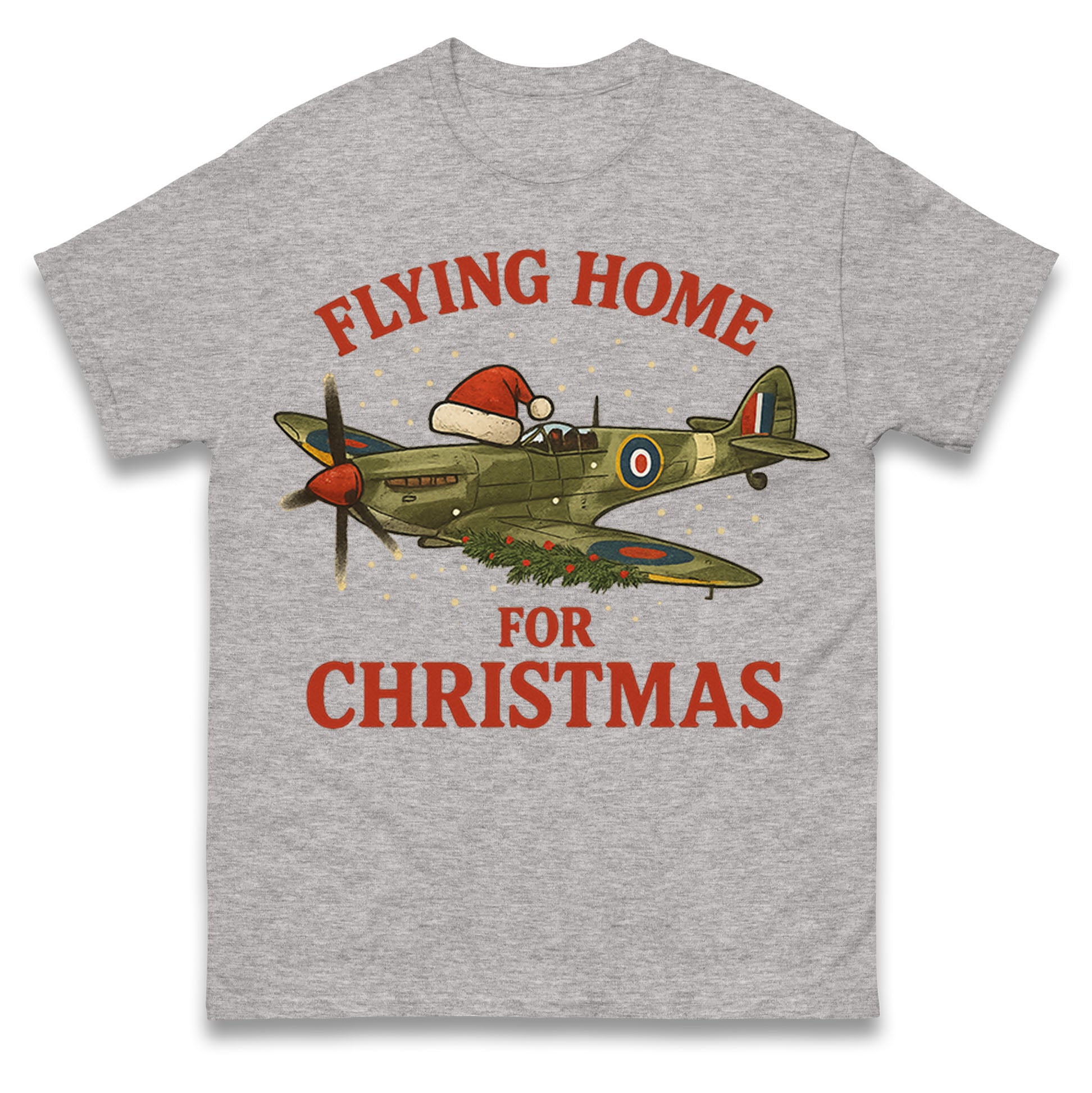 Spitfire Christmas T Shirt