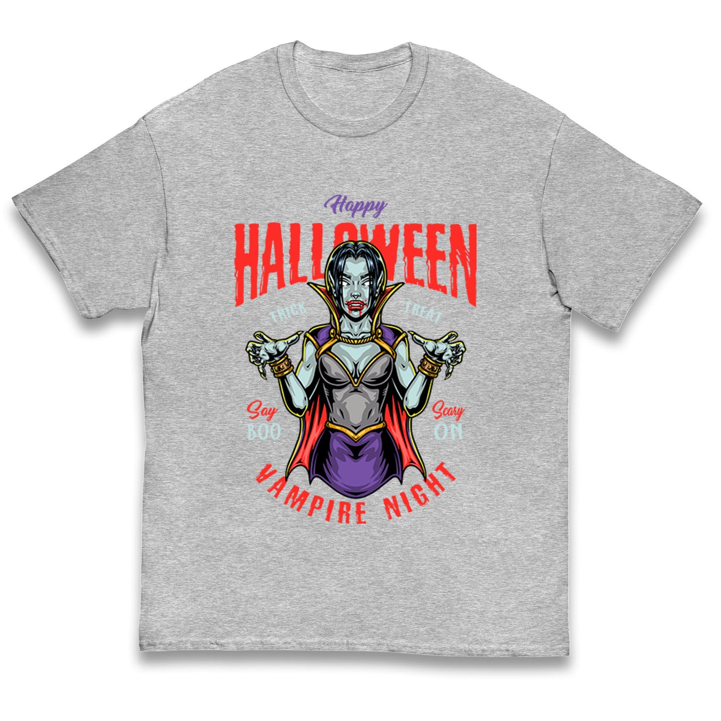 Halloween Vampire Kids T Shirt