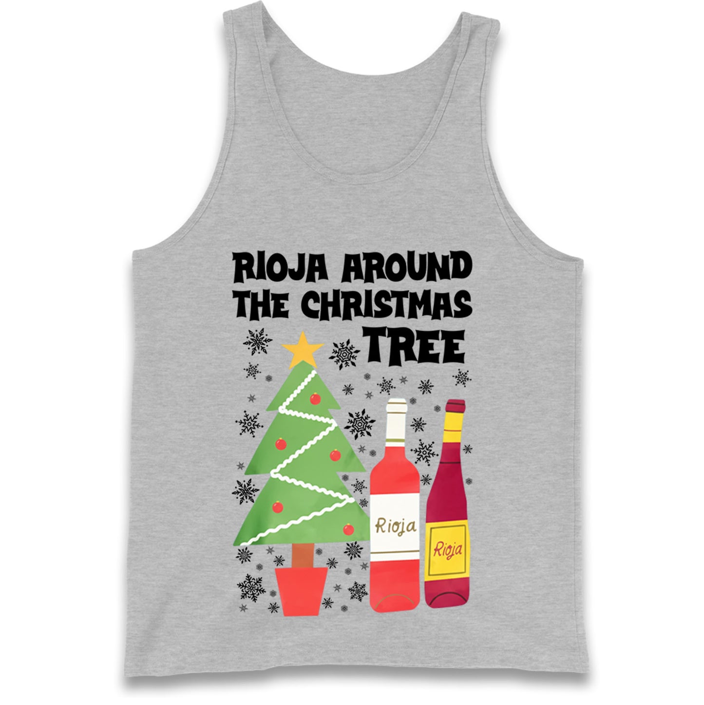 Rioja Wine Christmas Tank Top