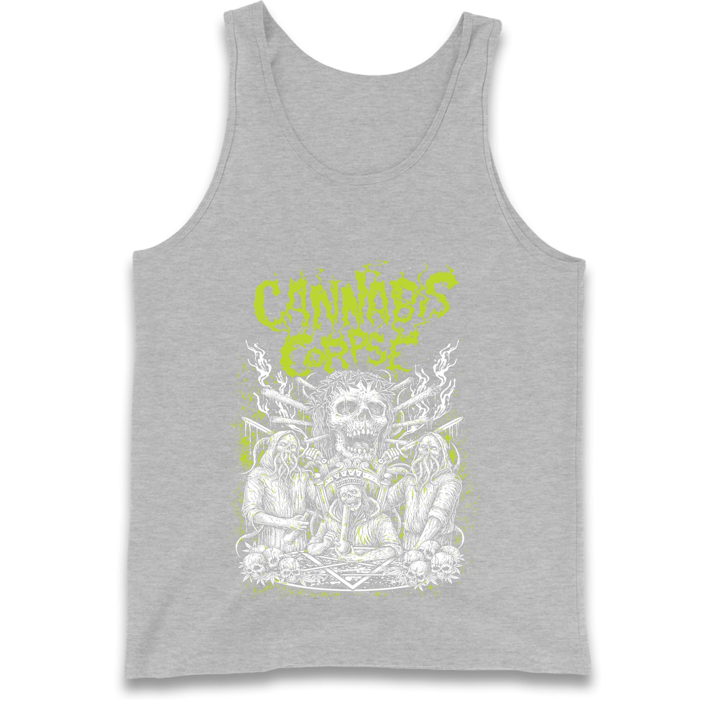 Cannabis Corpse Band Tank Top