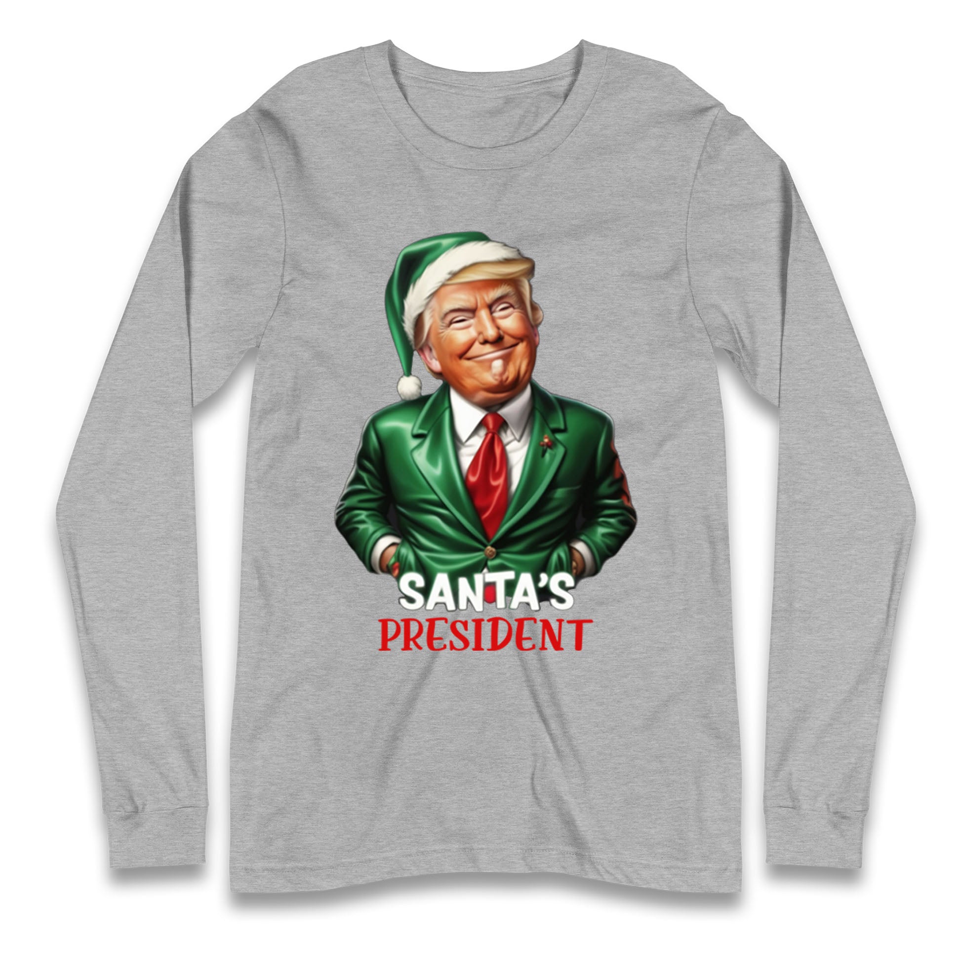 Donald Trump Christmas Longsleeve T Shirt