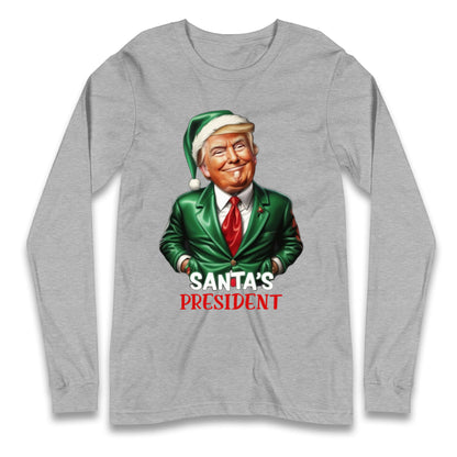 Donald Trump Christmas Longsleeve T Shirt