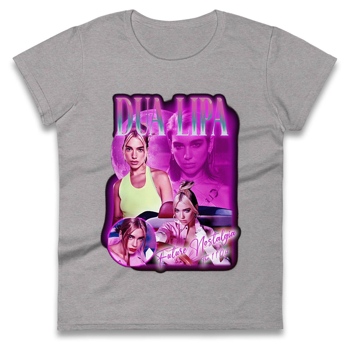 Dua Lipa Future Nostalgia Ladies T Shirt