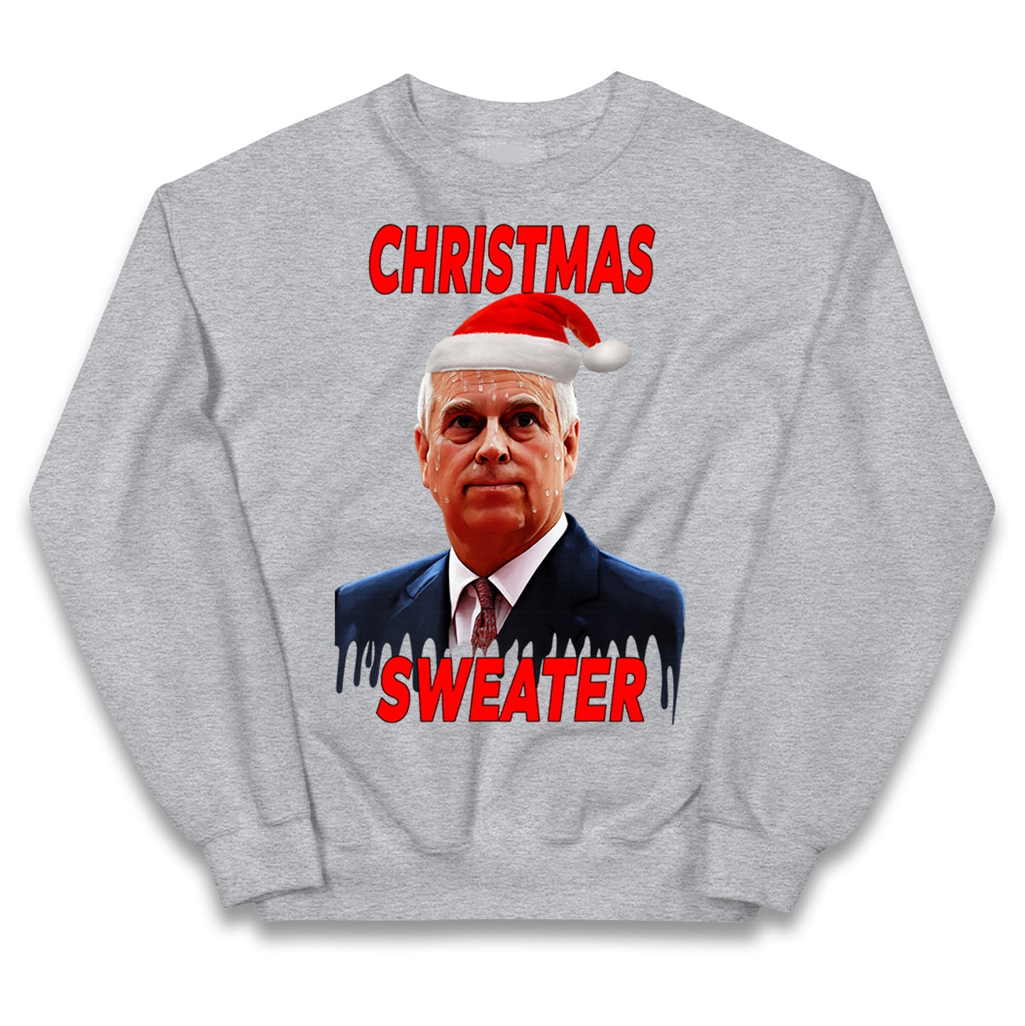 Prince Andrew Christmas Kids Jumper