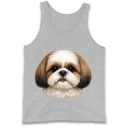 Shih Tzu Face Tank Top
