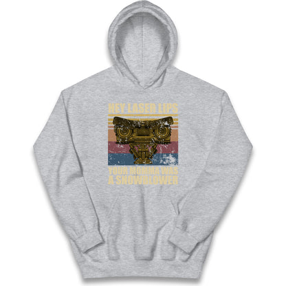 Hey Laser Lips Kids Hoodie