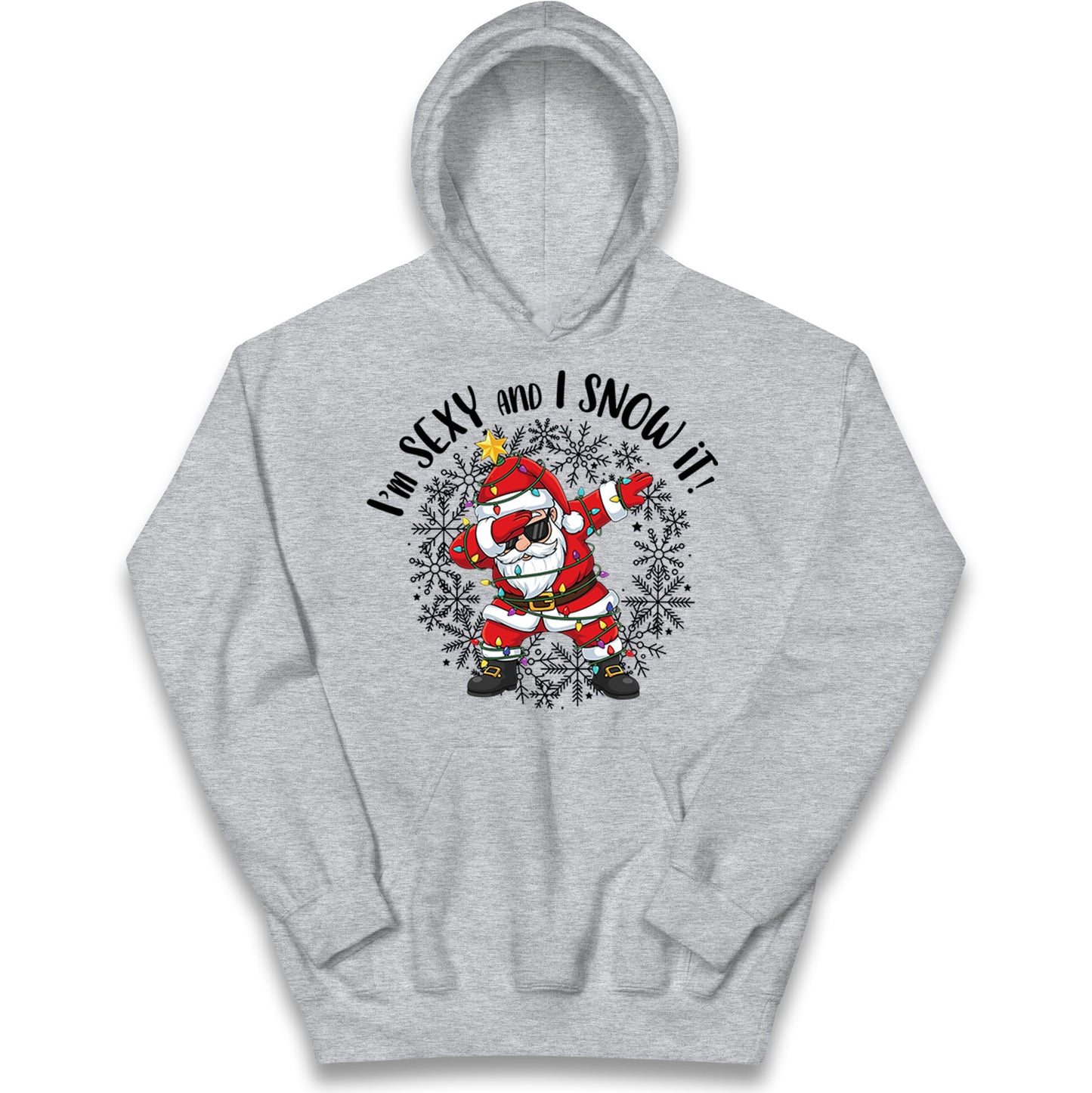 I Snow It Christmas Kids Hoodie