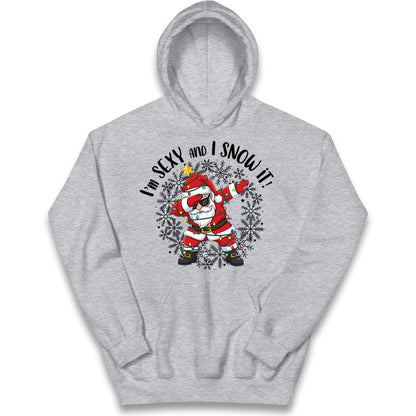 I Snow It Christmas Kids Hoodie