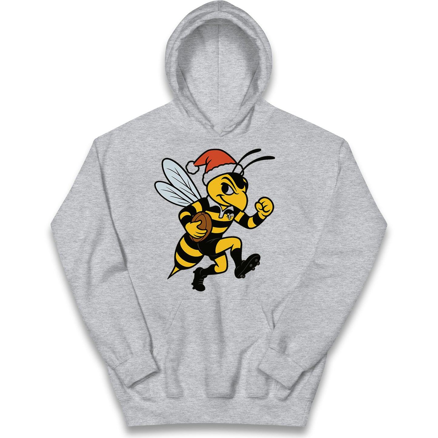 Wasps Rugby Christmas Kids Hoodie