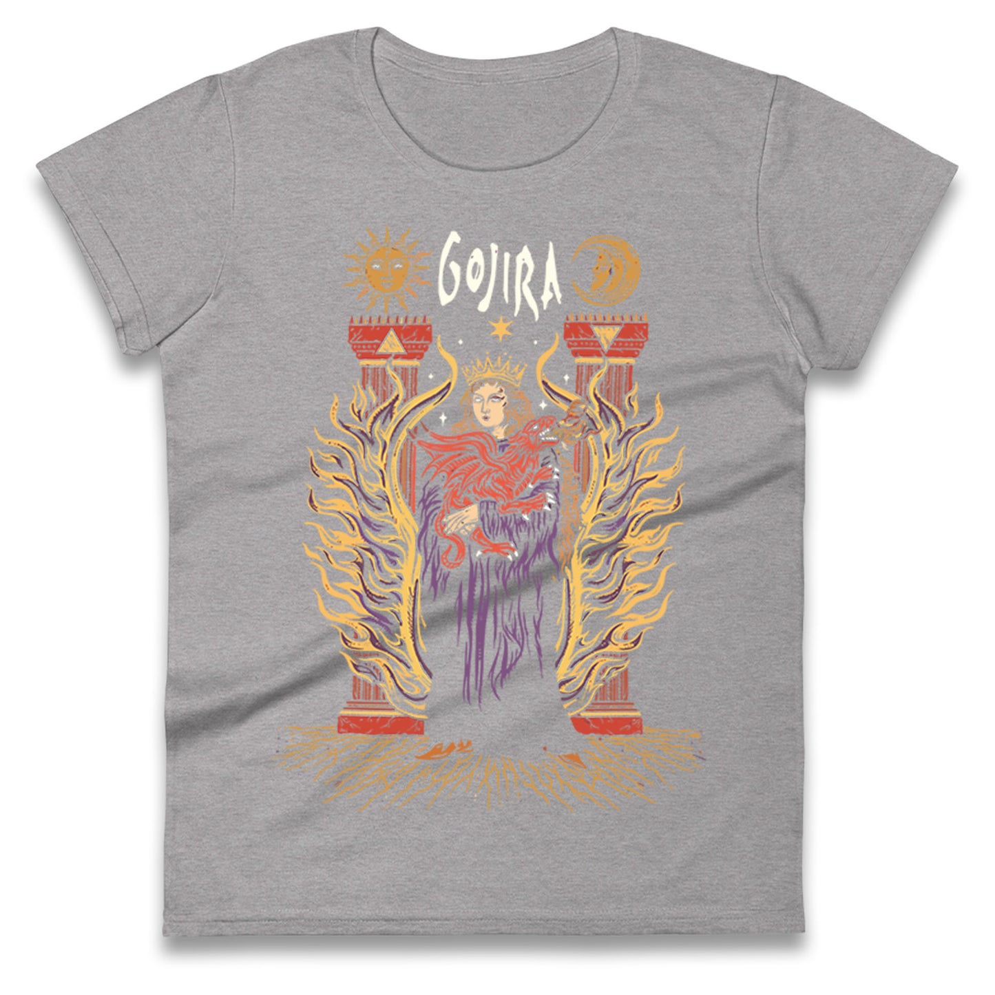 Gojira Rock Band Ladies T Shirt