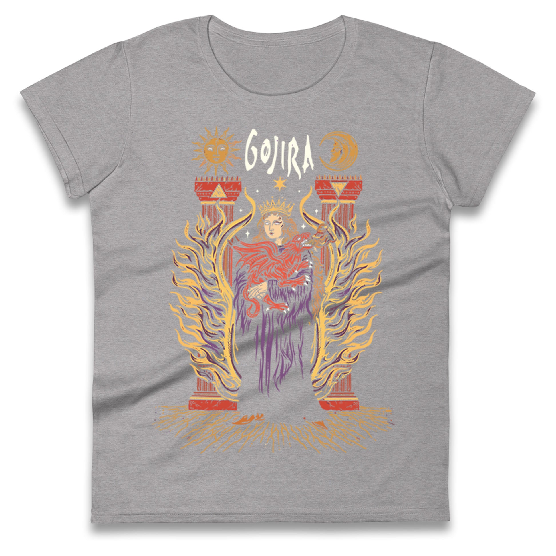 Gojira Rock Band Ladies T Shirt