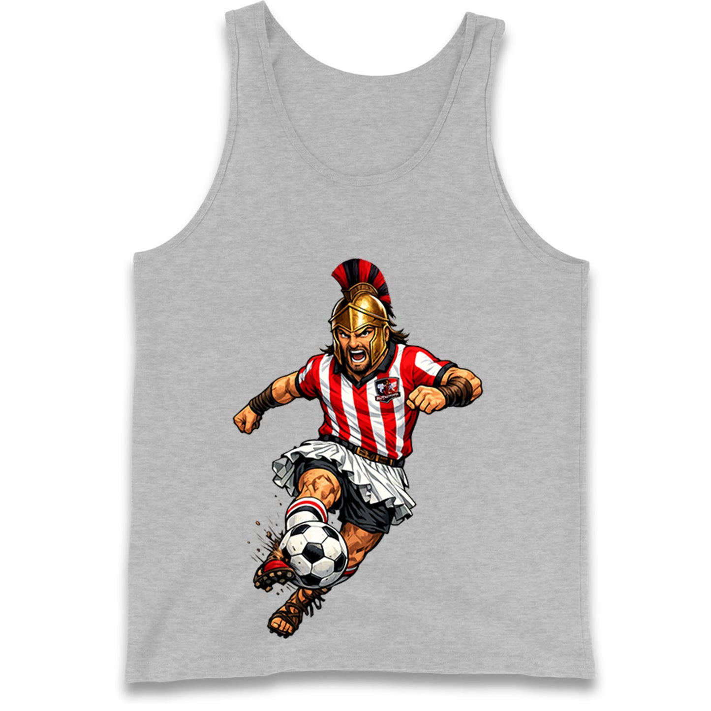 Retro Exeter City Football Tank Top