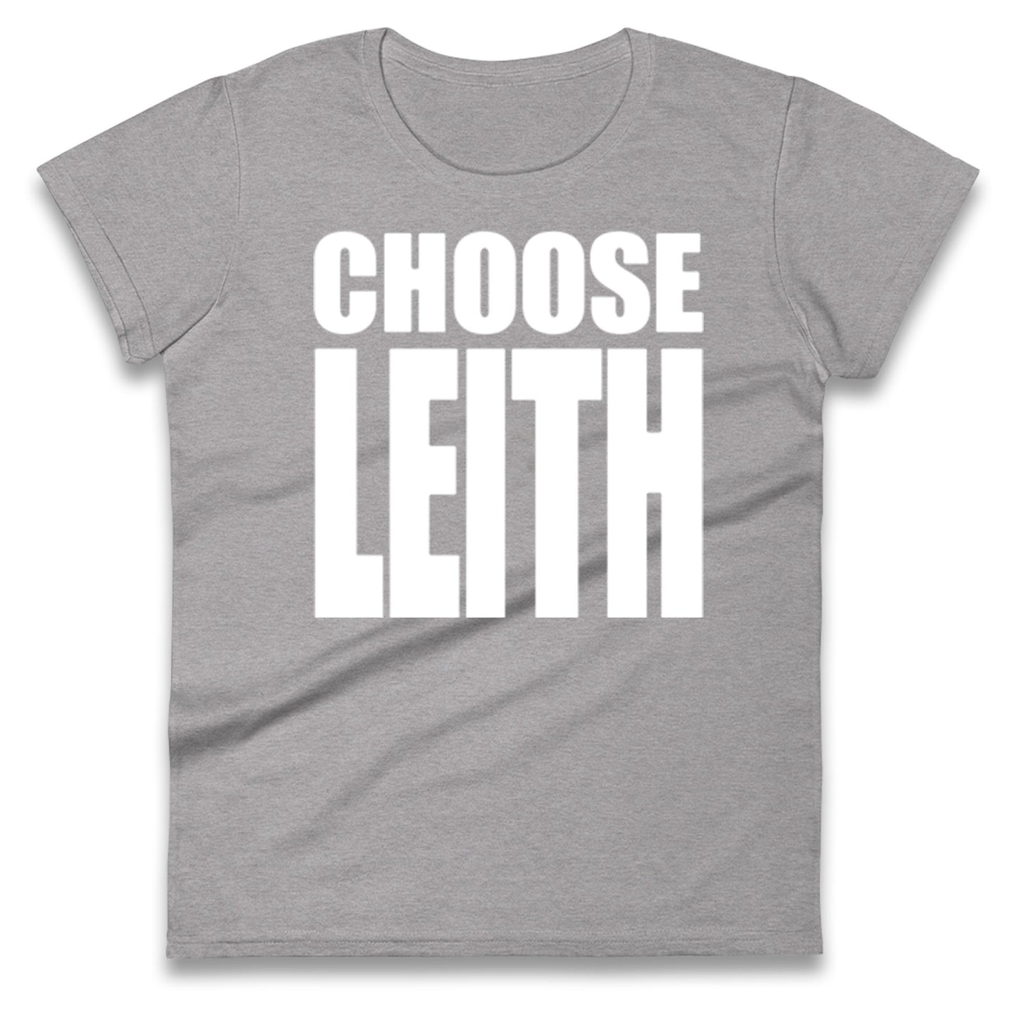 Hibs FC Choose Leith Football Ladies T Shirt 